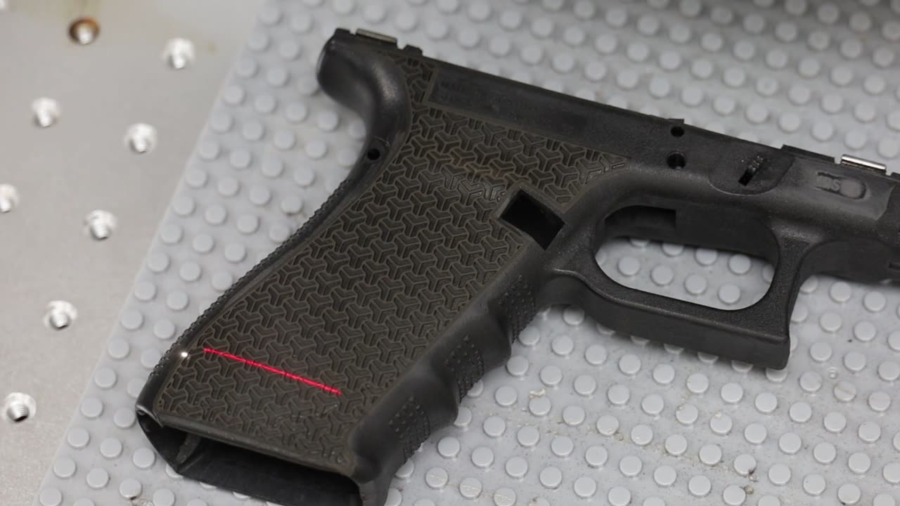 First Custom Laser Stipple Video