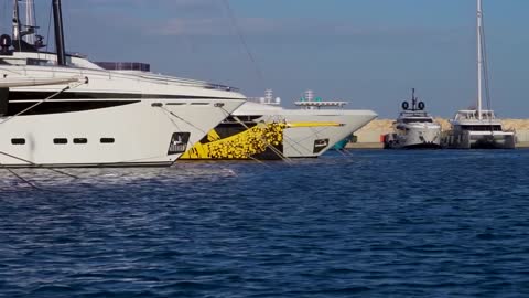 he illustrious S/Y SKORPIOS at Limassol Marina