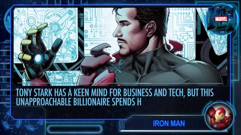 Iron Man (Tony Stark) Marvel 101