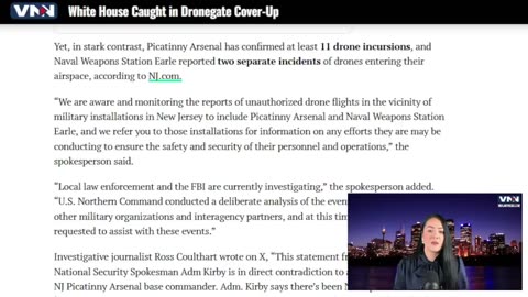 White House caught in Dronegate cover-up.