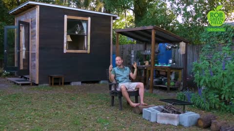 Simple & Sustainable living in my 100 Square Foot tiny house.