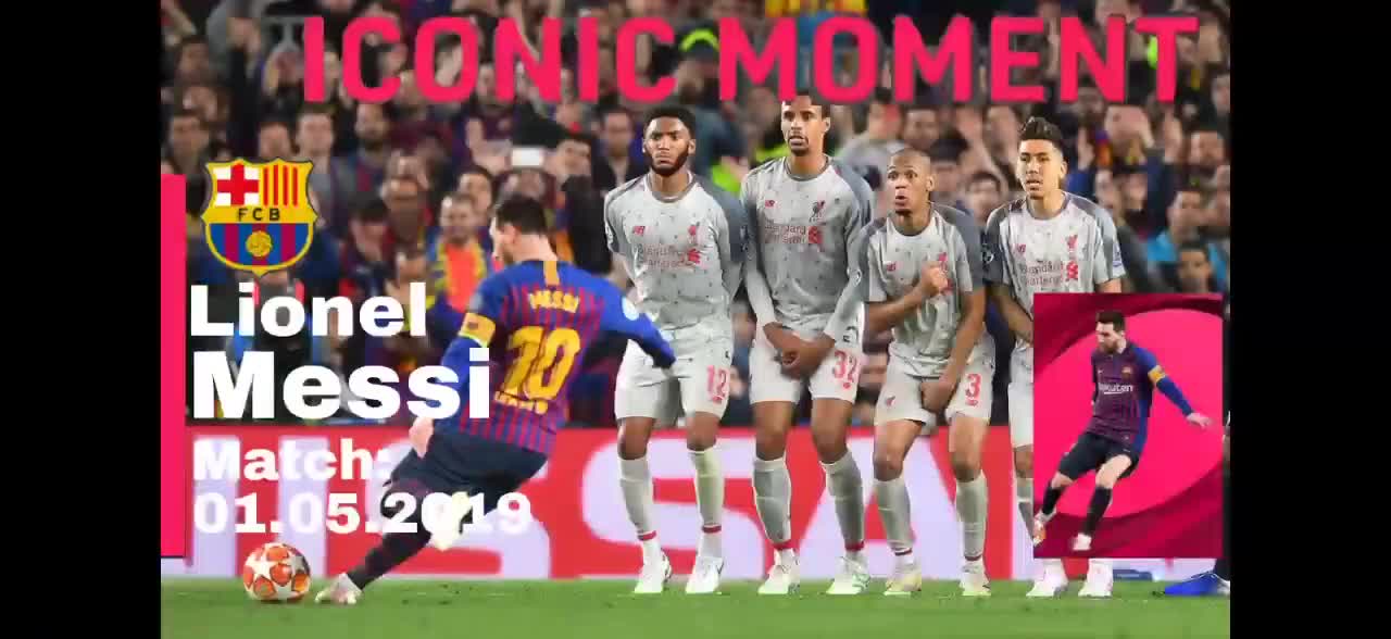 Trailer Icónic moment FC BARCELONA (Lionel Messi) Fanmade