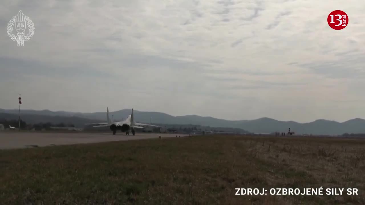 Slovakia hands over the first of its MiG jets to Ukraine