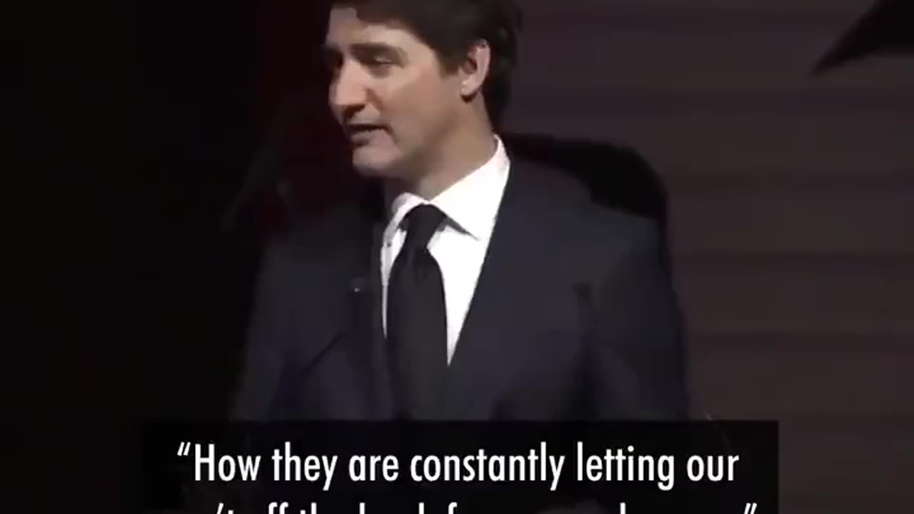 Justin Trudeau joked about his government paying the Canadian media $600 million.