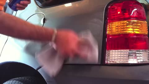 Paintless Dent Repair Using a Heat Gun and a Can of Compressed Gas Duster