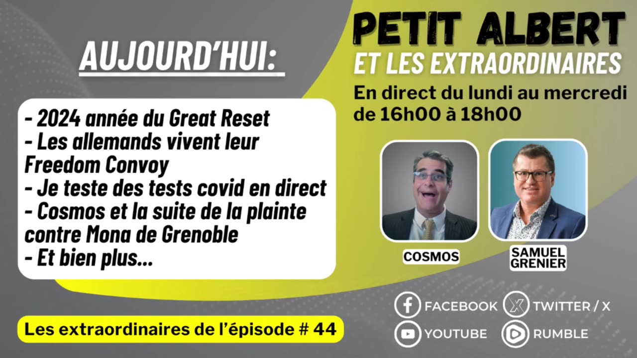 Petit Albert et les extraordinaires Épisode #44