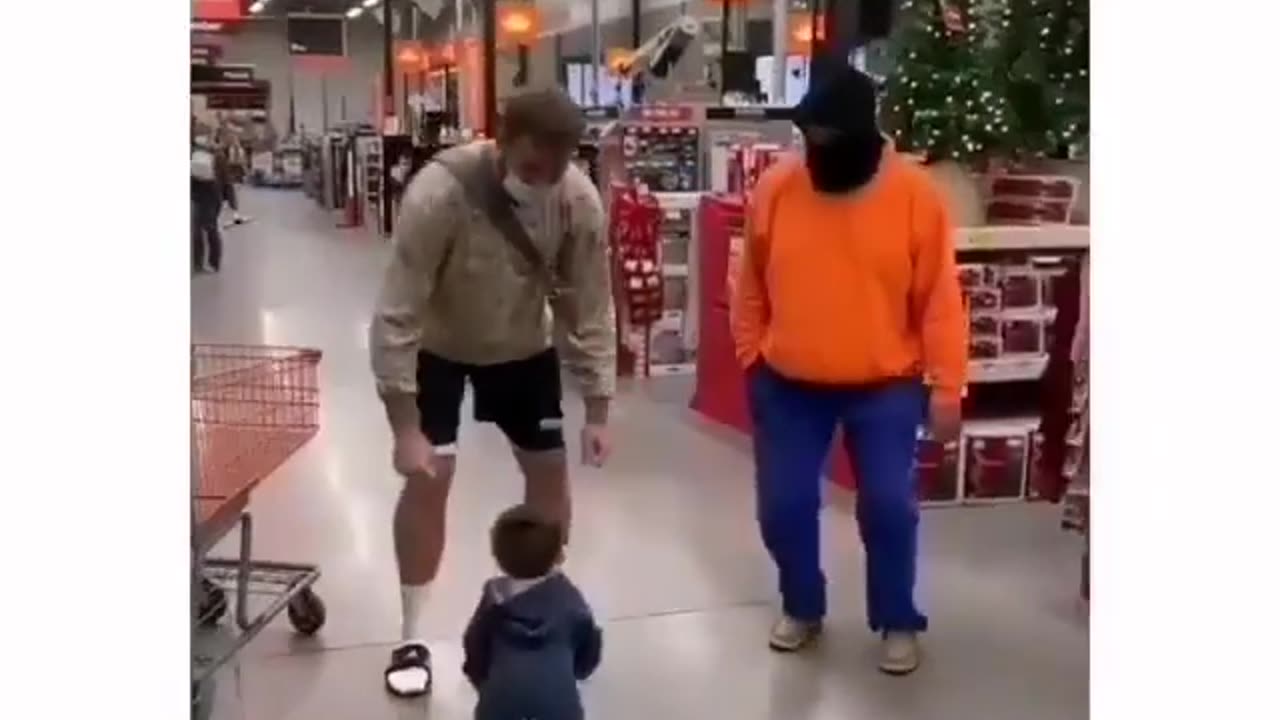 Baby dancing with dad is the cutest video on the internet right now