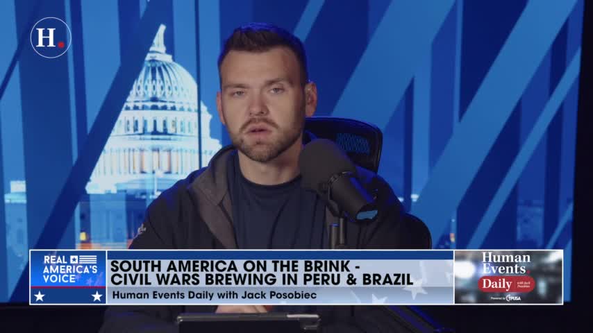 Jack Posobiec: "We are witnessing communists lashing out in Peru."