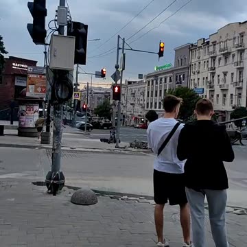 Rostov theatrics - onlookers not sure what to make of it.
