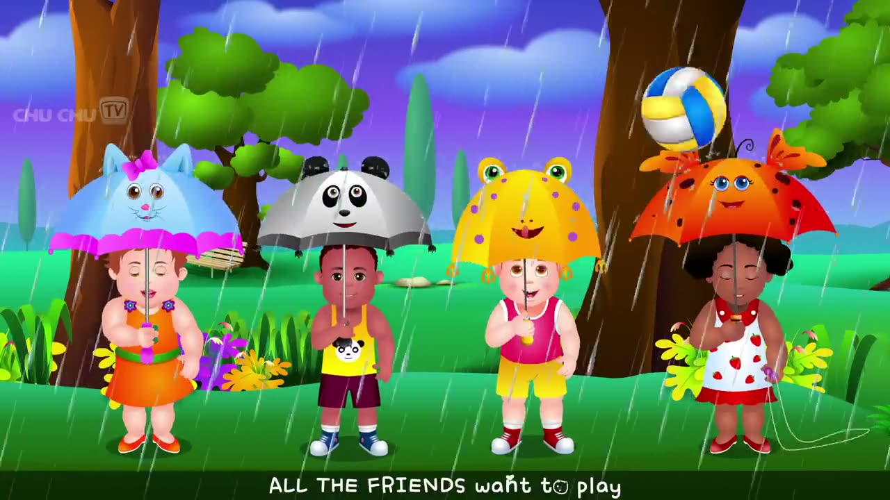 Rain, Rain, Go Away Nursery Rhyme With Lyrics