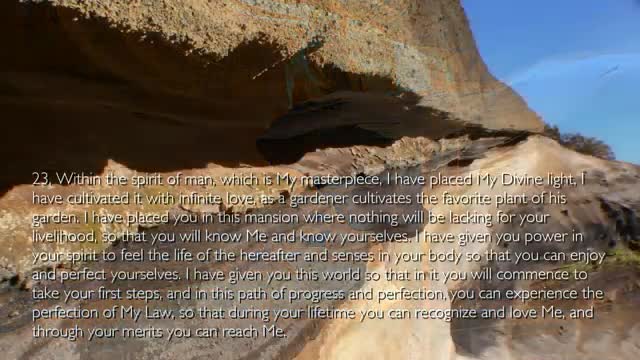 The Spiritual & Material Creation... Jesus Christ explains ❤️ The Third Testament Chapter 24