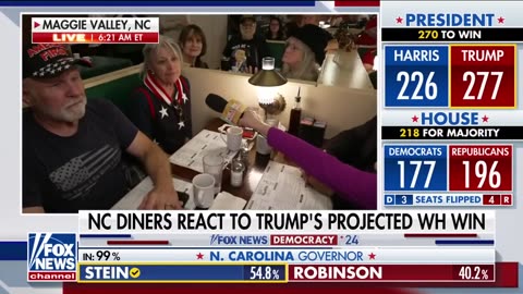 Swing state voters fired up over Trump victory 'Best day for America there ever was'