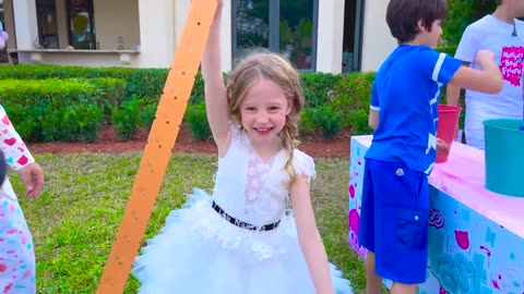 Nastya and her Birthday party 7 year old