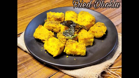 Classic Indian Dish: Dhokla Fried ढोकला फ्राइड (Watch & Prepare)