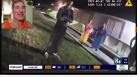 LAS VEGAS COPS CAM CAPTURES "CRASHING UFO" AS LOCALS 911 8-10 FT ALIENS IN THEIR BACKYARD