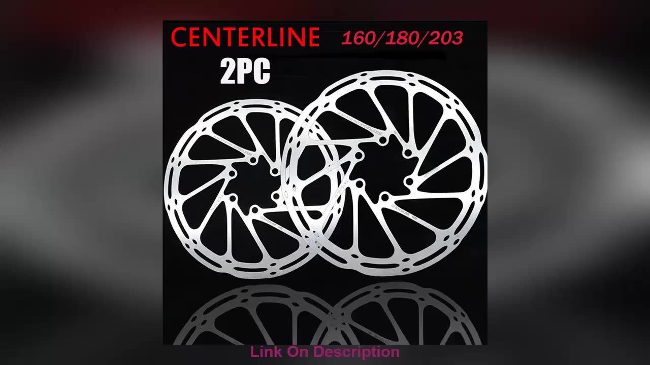 Bike Brake Rotor 160mm 180mm 203mm Centerline