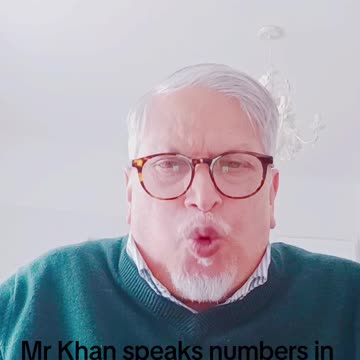 Mr Khan says German numbers in Donald Duck's voice