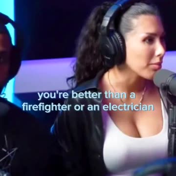 She thinks she's above average 😁🤣 she wants more