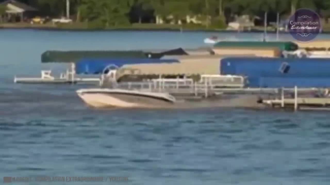 IDIOTS DRIVING BOATS CAUGHT ON CAMERA