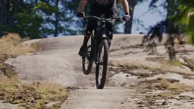 The longest slab in Squamish just on my front wheel! Go check out the full video on the @Backcountry