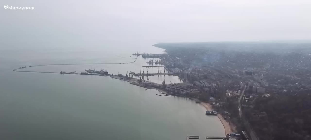 Ukraine War - Liberated port of Mariupol