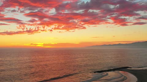 Sunset At Venice Beach LA