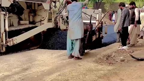 Road work has been don