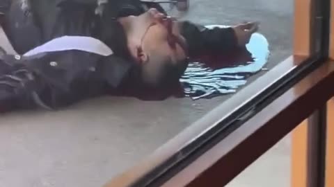 Warning ⛔️ very graphic- this is the dead pos shooter at Texas Mall