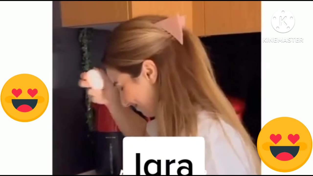 A new and funny way from your girl friend 😂 to break egg