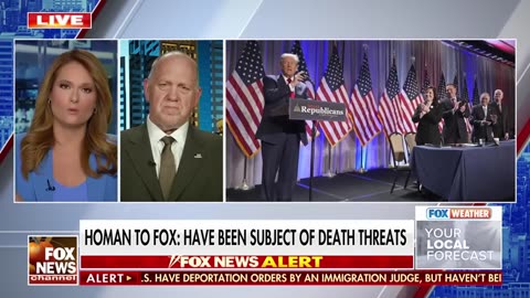 Tom Homan on facing threats: 'The hate media' doesn't help