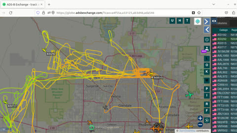 Mormon Mafia KIDS N3044U over Mormon MAFIA TOWN April 27th 2024