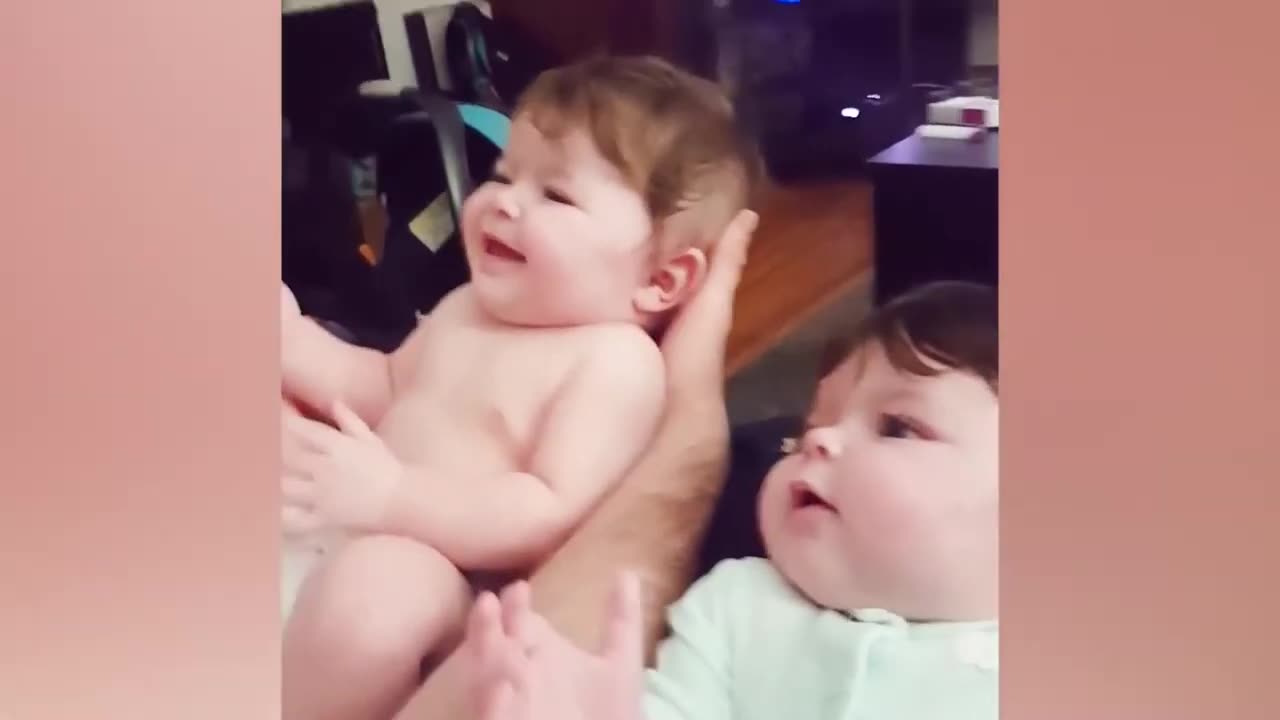 Double the Giggles: 👶👶Hilarious Twin Babies