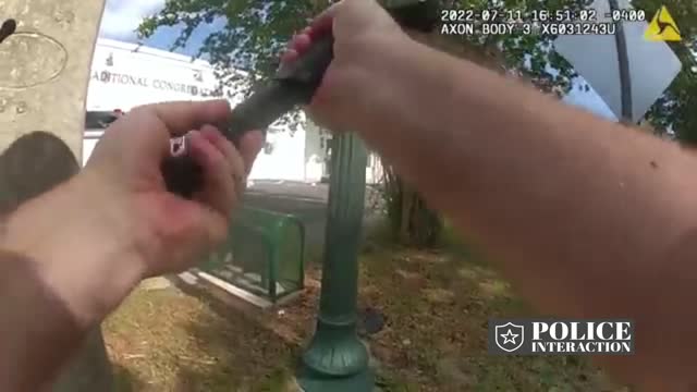 INSENSE SHOOT OUT BETWEEN 18 YEAR OLD AND POLICE OFFICER