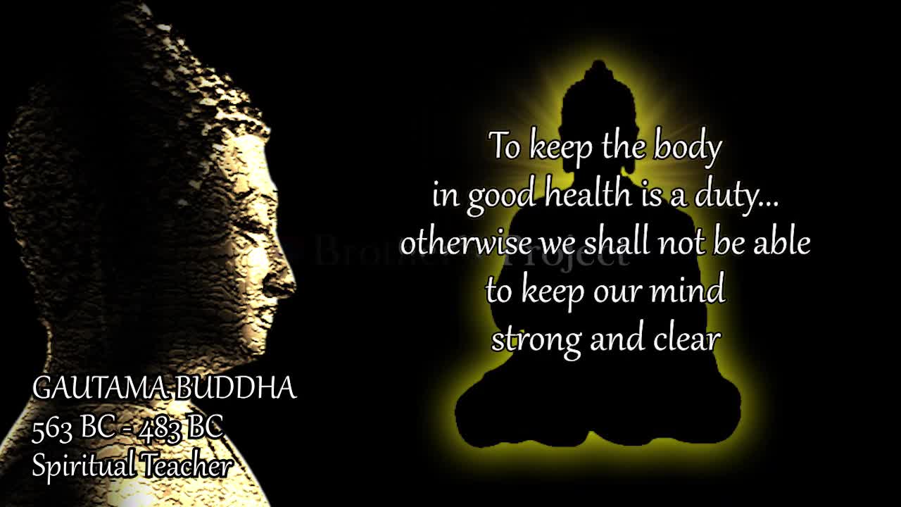 (QUOTES)GAUTAMA BUDDHA - EXPRESSING SUCH QUALITIES AS POWER, WISDOM, VIRUE, AND COMPASSION