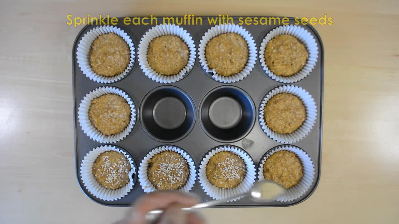 Healthy | Banana Oatmeal Muffin Cups | Healthy Breakfast | Sugar free | Dairy free | Easy to make