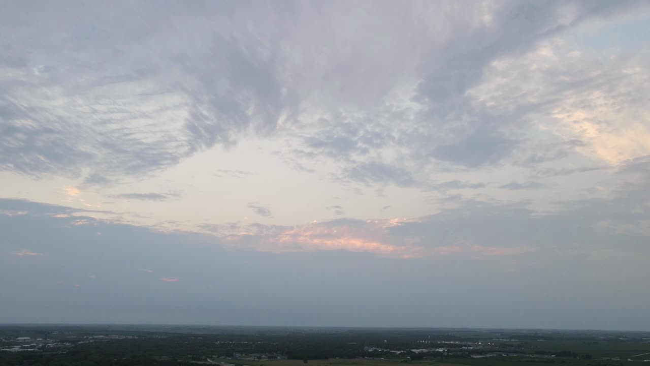 Manchester, Iowa Sunset 7/11/23 #iowa #sunset #hyperlapse #timelapse #viral #trending #fypシ #fyp