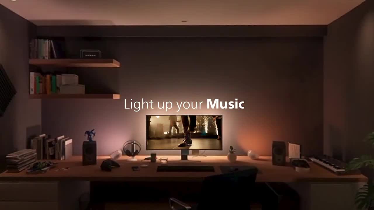 Philips Hue - Tingkatkan pencahayaan di area hiburan Anda!