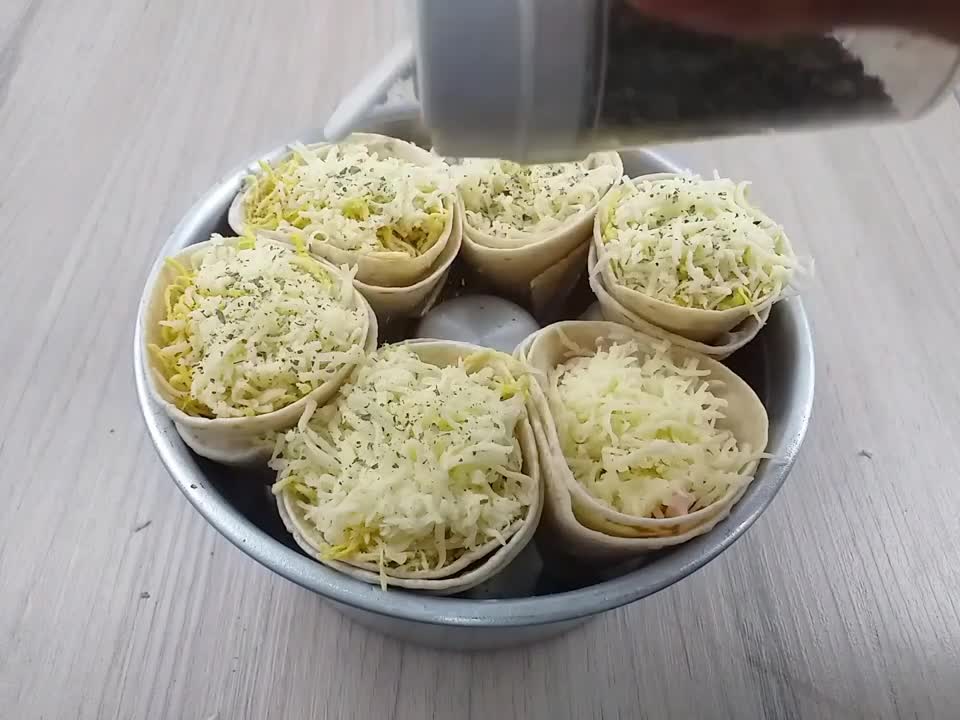 PIZZA DE CONE feita na Airfryer ou forno