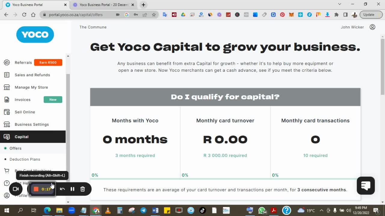 Yoco Business Capital (Funding)