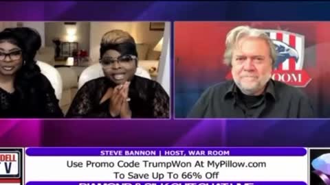 Bannon Has Finally Arrived on the Diamond and Silk Show