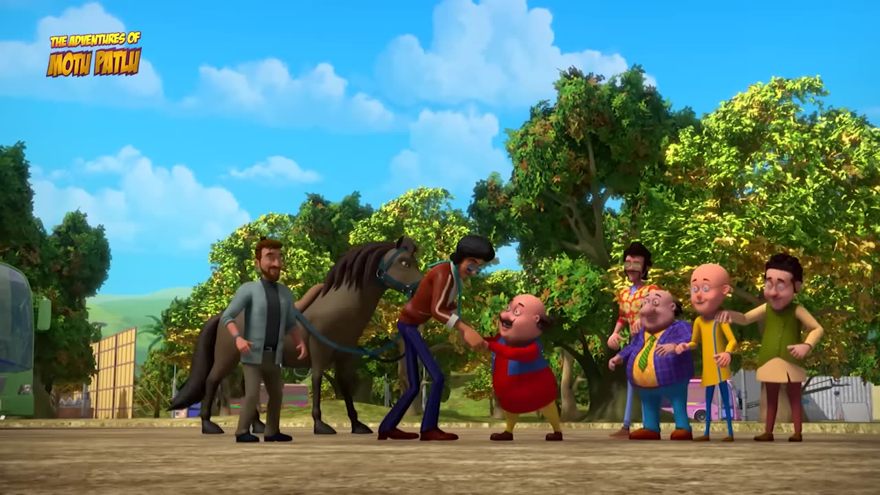 Moto patio in Hindi film cartoon