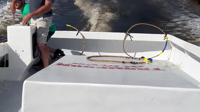 Man Overboard at Waterman's Rodeo