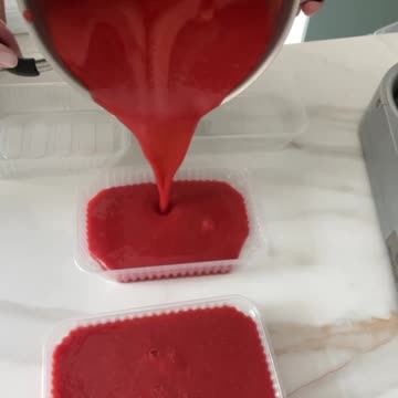 Как заготовить пюре на зиму🍓🍒❄️