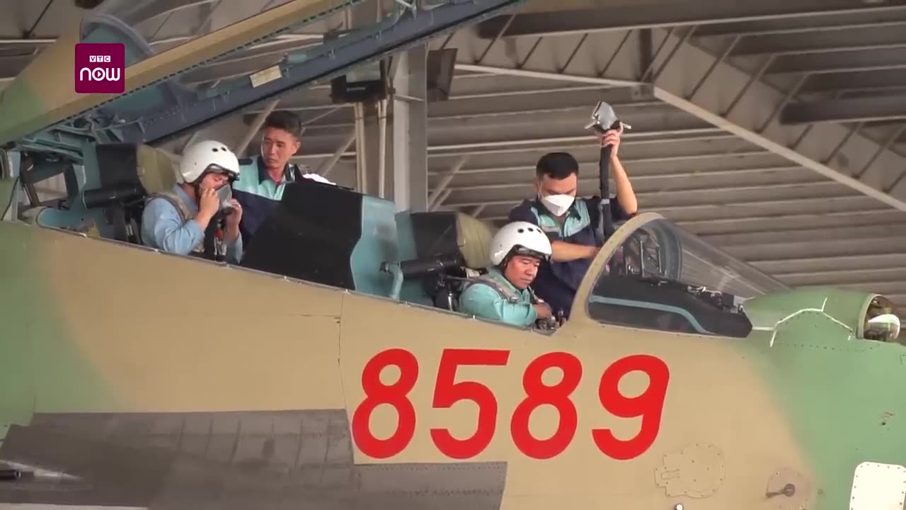 Cận cảnh máy bay Su -30MK2 hiện đại nhất của Không quân Việt Nam _ VTC Tin mới