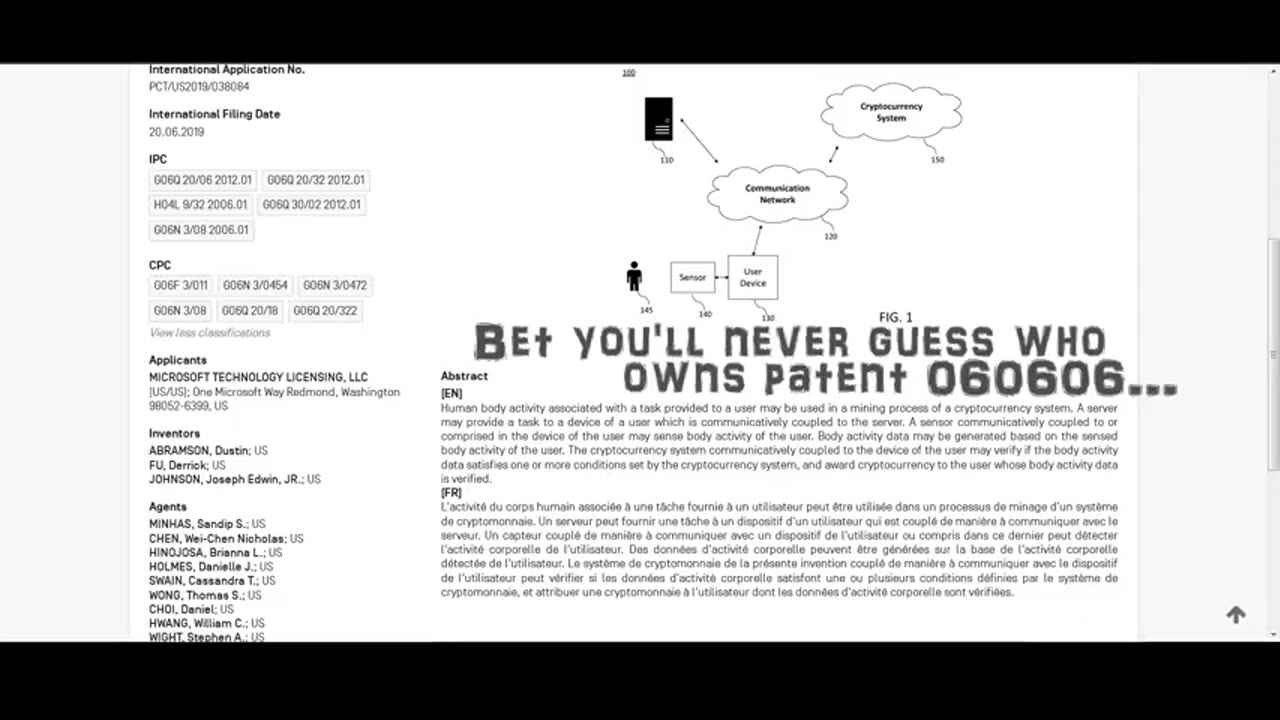 Bill Gates patent 06-06-06 Mark Of The Beast?