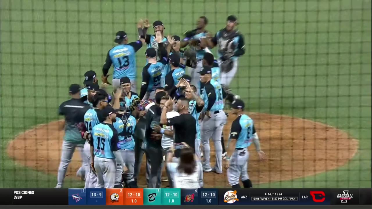 Bravos de Margarita le propinó no hitter a Tiburones de La Guaira