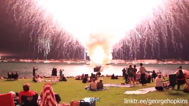 FIREWORKS malfunction Explosion in San Diego