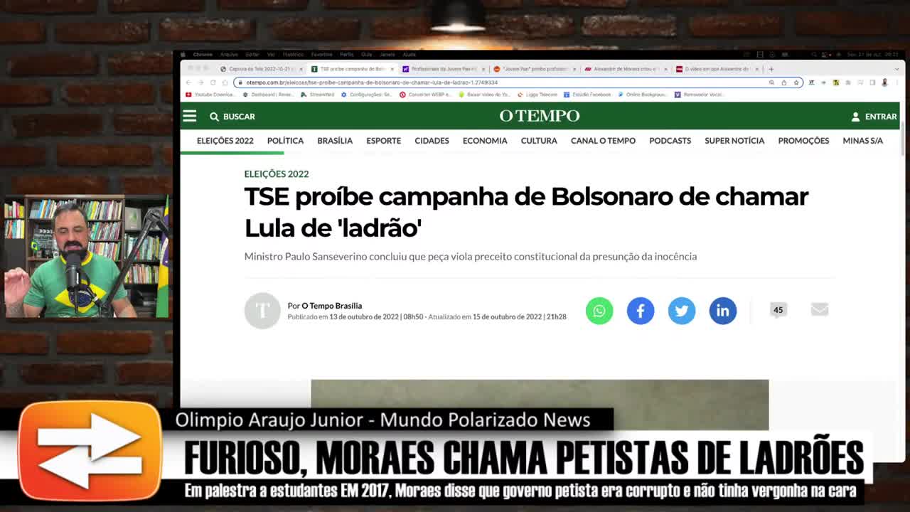 FURIOSO, Alexandre de Moraes chamou PETISTA de LADRÕES em palestra para estudantes