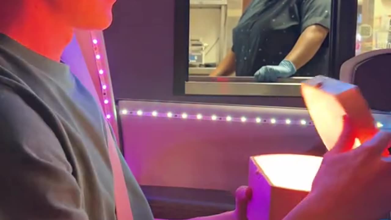 The only correct way to leave a drive thru