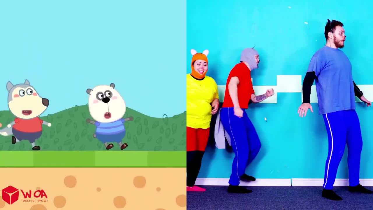 Wolfoo Firefighter Put Out The Fire - Parody The Story Of Wolfoo and Friends | Woa Parody